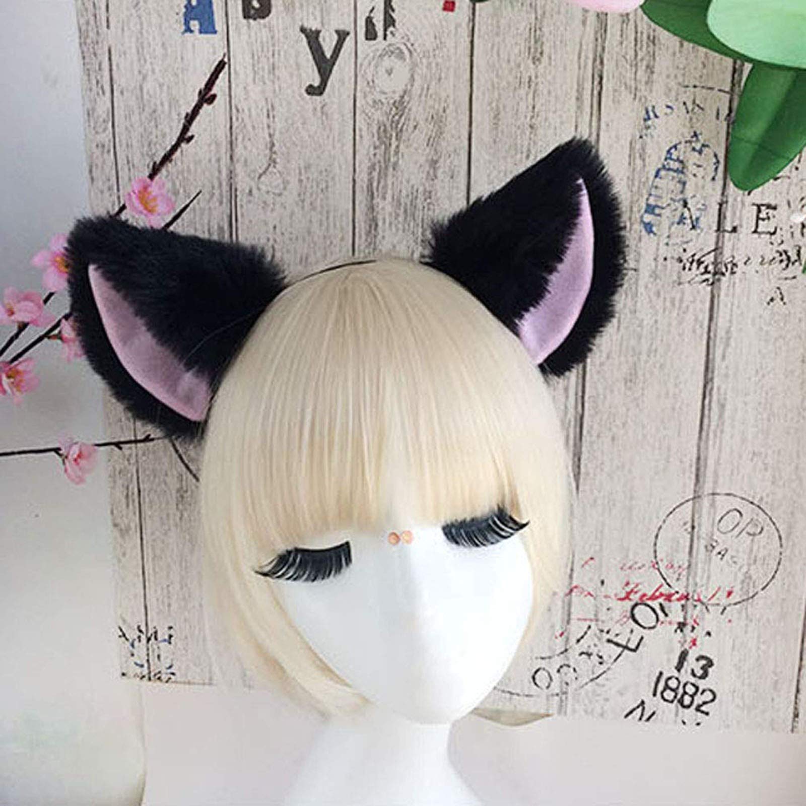 【iiils】けも耳カチューシャ Amazon.co.jp: 獣耳 カチューシャ | かわいい 猫耳 ヘアアクセ ネコ